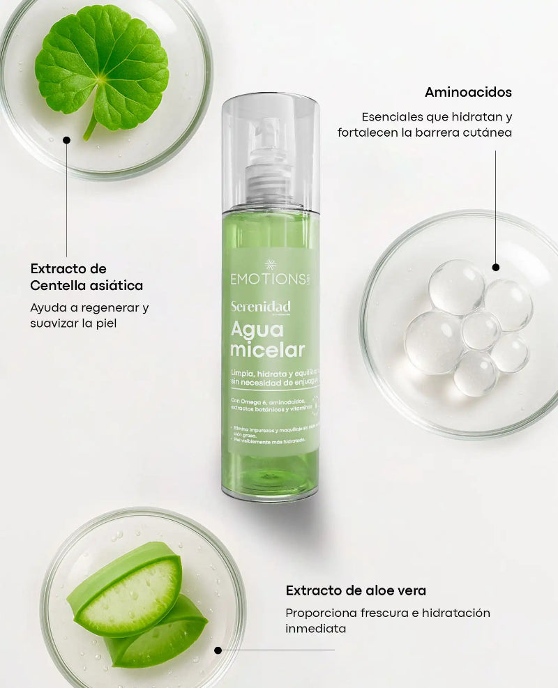 Agua Micelar Serenidad 200 ml