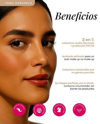 Protector Solar con Color (base) 25g