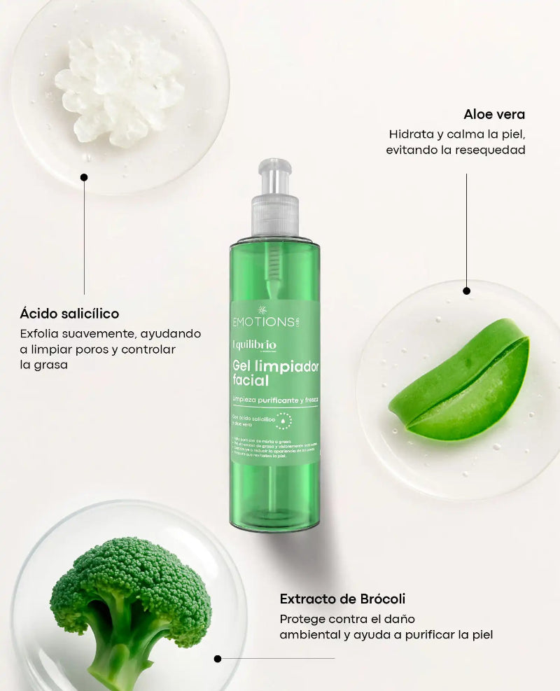 GEL LIMPIADOR FACIAL EQUILIBRIO 300 ML