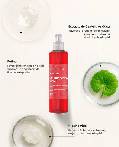 GEL LIMPIADOR FACIAL SEDUCCIÓN 300 ML