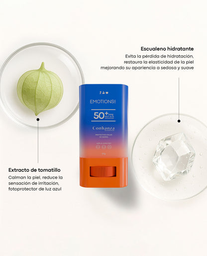 PROTECTOR SOLAR EN BARRA CONFIANZA 50 FPS+ 20 G