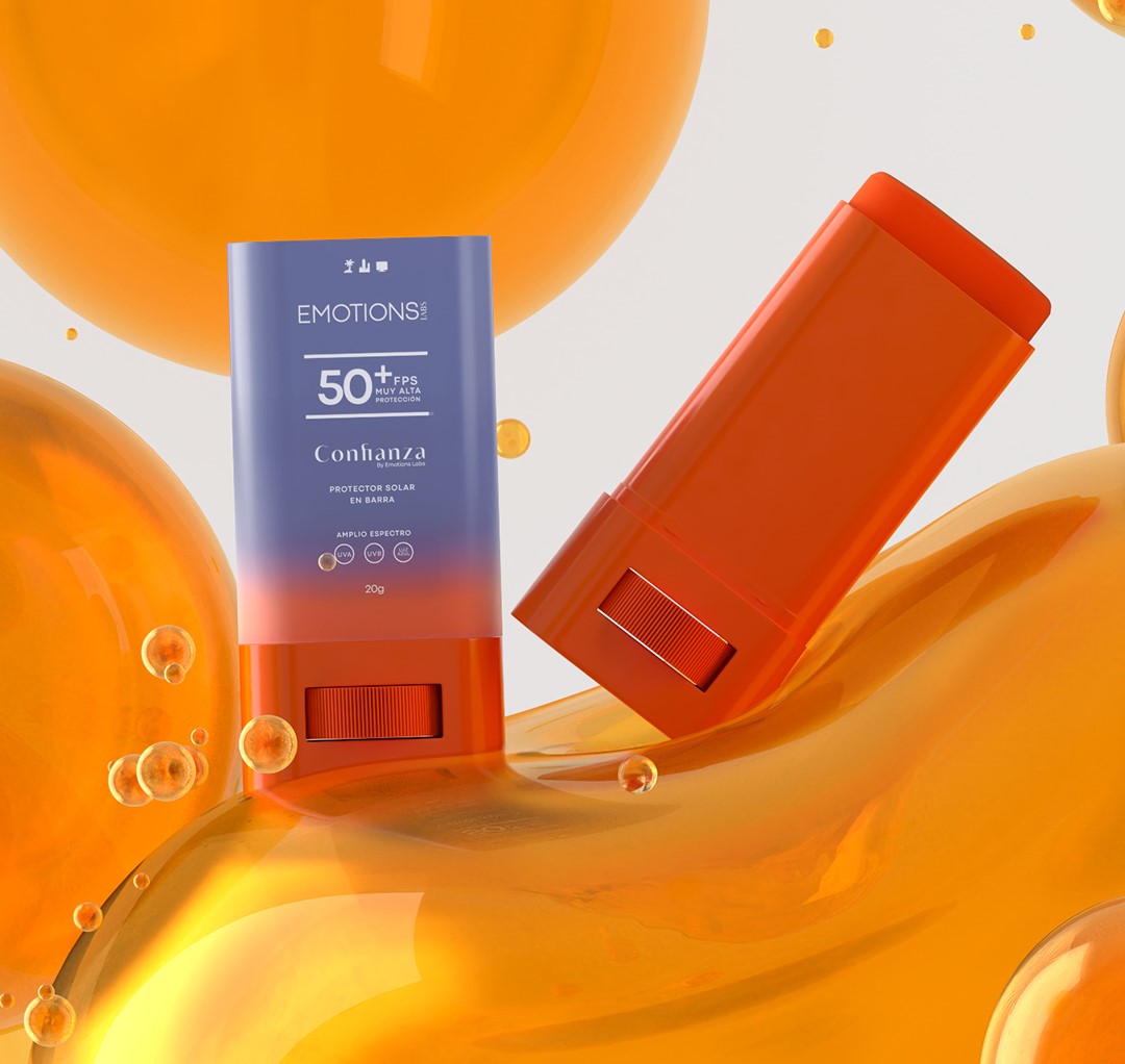 PROTECTOR SOLAR EN BARRA CONFIANZA 50 FPS+ 20 G